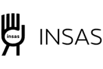 Logo d'INSAS, partenaire d'Axis One, dans le secteur des services innovants.