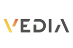 Logo VEDIA représentant la marque Axis One en couleurs modernes.